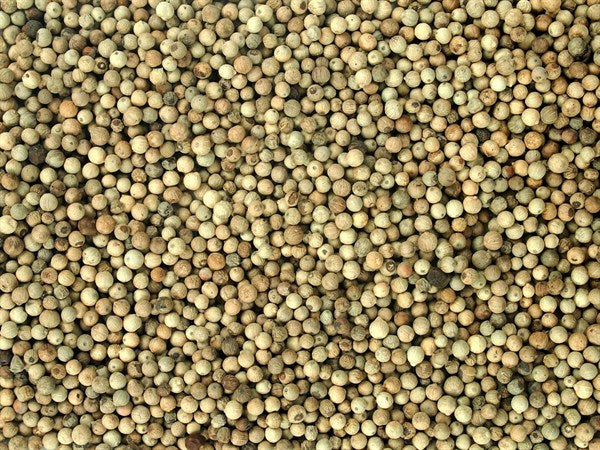 Pimenta branca orgânica inteira - 100 g