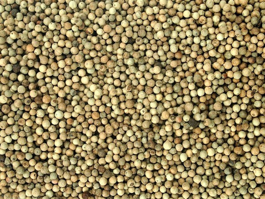 Pimenta branca orgânica inteira - 100 g