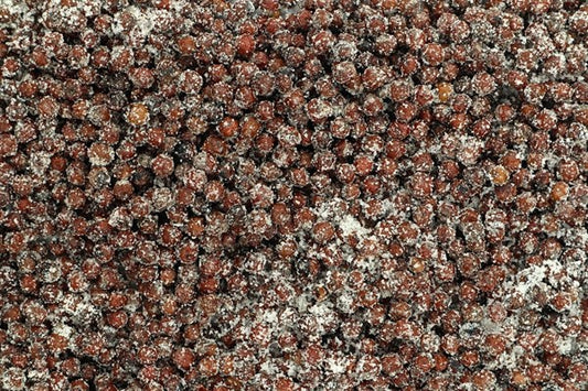 Pimenta preta Kampot fermentada com flores de sal - 100 g